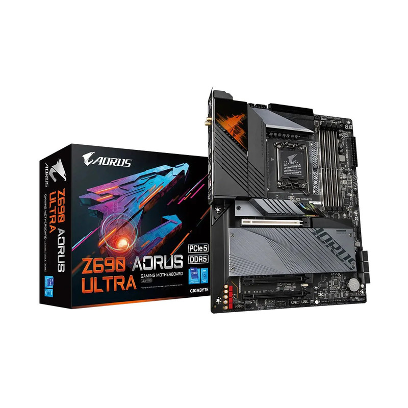Gigabyte Z690 Aorus Ultra Wifi - DDR5 LGA 1700 Intel Motherboard - اللوحة الأم